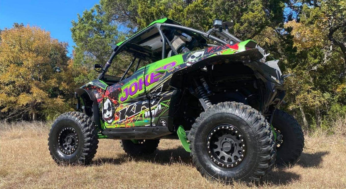 Custom UTV Graphics can am x3 wraps rzr wraps – Krazygraphics.com