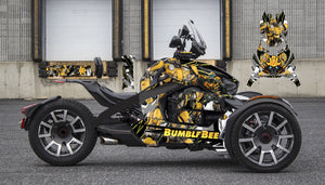 CanAM Ryker Graphics BumbleBee