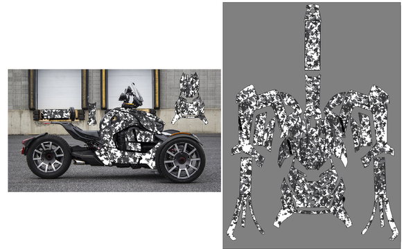 CanAM Ryker Graphics Camo