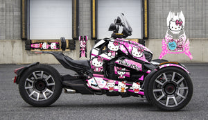 CanAM Ryker Graphics Hello Kitty