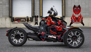 CanAM Ryker Graphics Spiderman