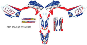 Honda CRF 130-230 (2015)-(2017) D22