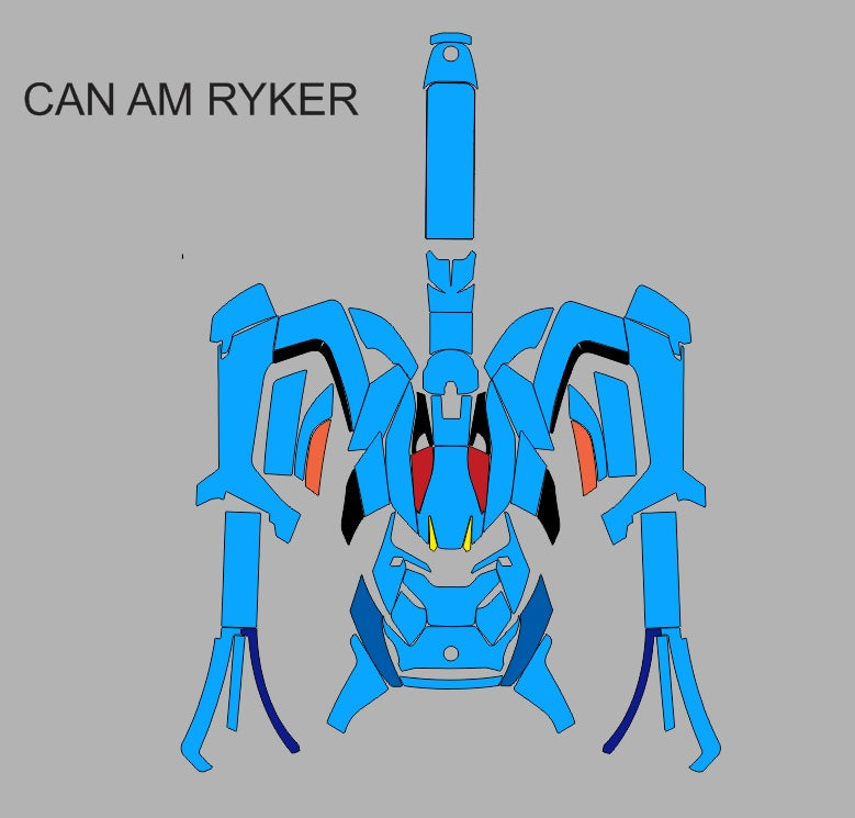 CanAm Ryker Template 2019 2020 2021 +