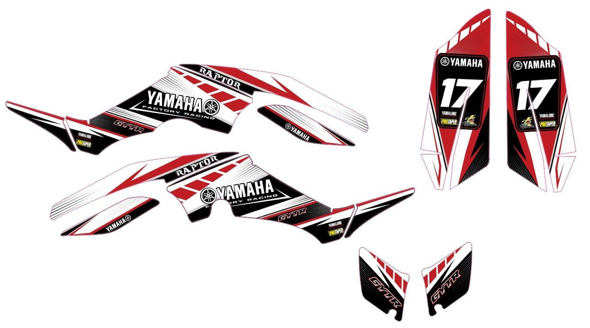 Yamaha Raptor 350 Graphics d8 – Krazygraphics.com